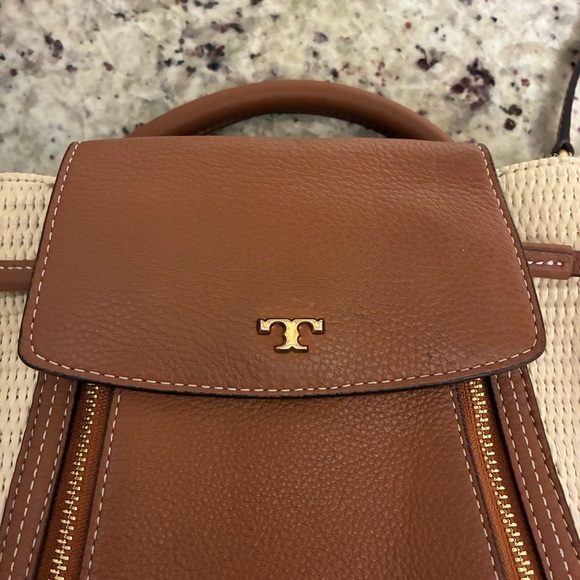 Tory Burch wicker and leather bag - Picture 9 of 10